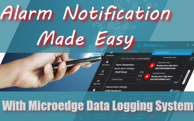 Alarm Notification Made Easy With Microedge Data Logging System